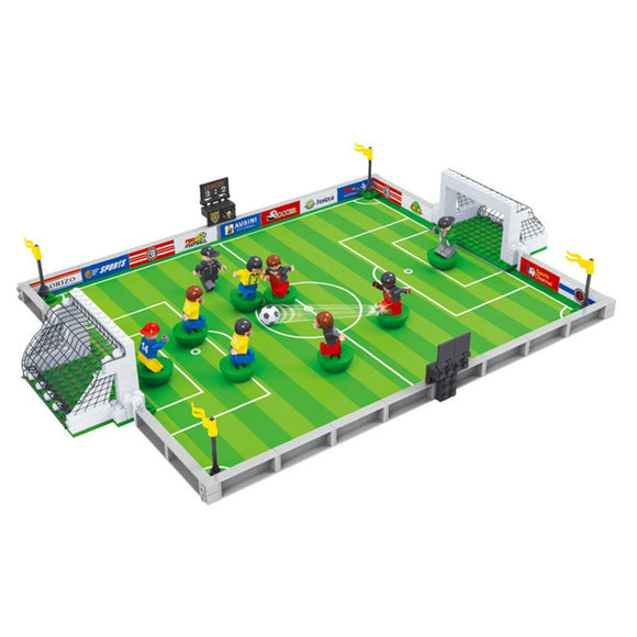 Model Building Kits Compatible For Lego City Football 3D Blocks Educational Model Toys Develop Hobbies Interest For Children