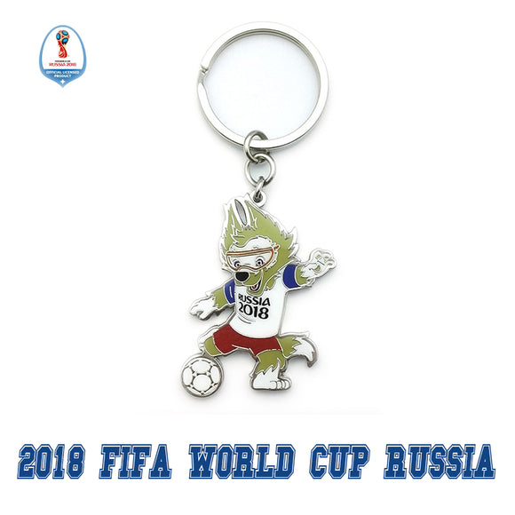 Official Authorized Football Russia Zabivaka Mascot Keyring Fan Souvenir Limited Edition Authentic Gift 2018 New Arrival Good