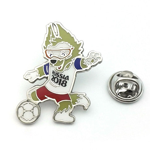 Official Authorized Football Russia Zabivaka Mascot Keyring Fan Souvenir Limited Edition Authentic Gift 2018 New Arrival Good